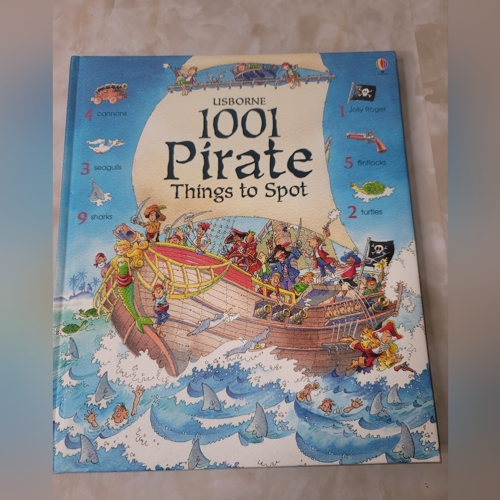 Usborne 1001 Pirate Things to Spot -